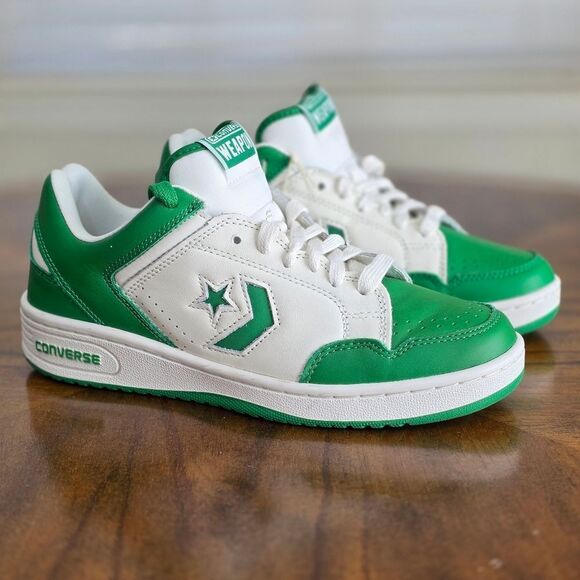 Converse Weapon Low Green White A11957C Larry Bird Boston Celtic DS Men\'s Size 8 main image 15